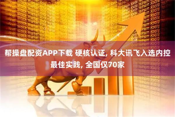 帮操盘配资APP下载 硬核认证, 科大讯飞入选内控最佳实践, 全国仅70家