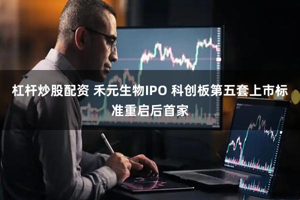 杠杆炒股配资 禾元生物IPO 科创板第五套上市标准重启后首家